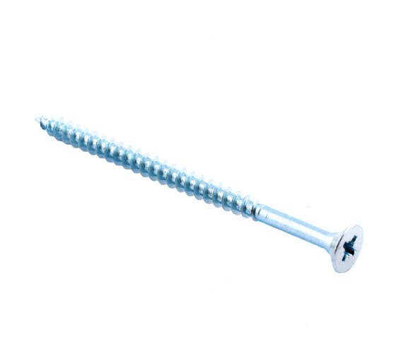 Саморез универсальный СТРОЙБАТ 6,0x130мм. белый 2 шт. 060221