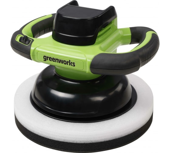 Полировальная машина аккумуляторная Greenworks G24BU10 3502107