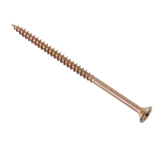 Саморез универсальный СТРОЙБАТ 6,0x110мм. желтый 2 шт. 060211