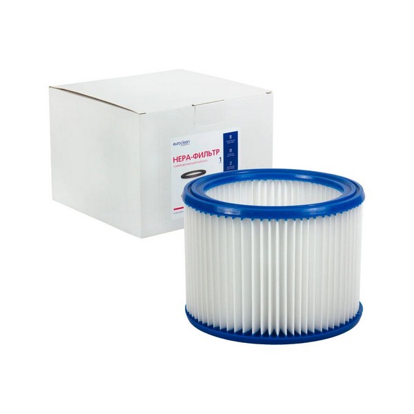 Фильтр складчатый для пылесоса EUROCLEAN AGSM-AP250 AEG, STIHL многоразовый моющийся/полиэстер в Москве