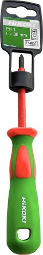 Отвертка диэлектрическая HiKOKI PH1х80мм 774051