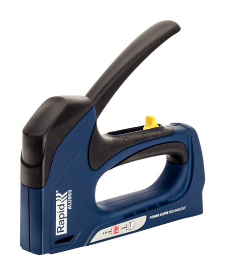 Степлер механический  RAPID Alu 953 скобы тип 53 6-14мм., гвозди 15мм.  5000517