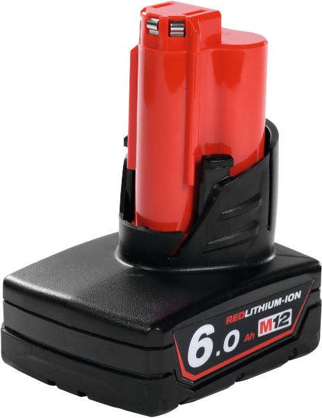Аккумулятор Milwaukee M12 B6 (6Ач, Li-ion) 4932451395