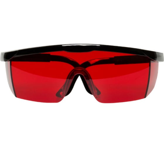 Очки красные RGK для работы с лазерными приборами 1345