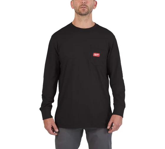 Лонгслив Milwaukee  WORK-S чёрный 4932493033