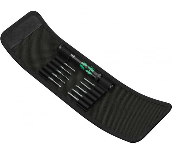 Набор бит прецизионных и рукоятки-битодержателя 11 предметов WERA Kraftform Kompakt Micro 11 Universal 1 WE-135938