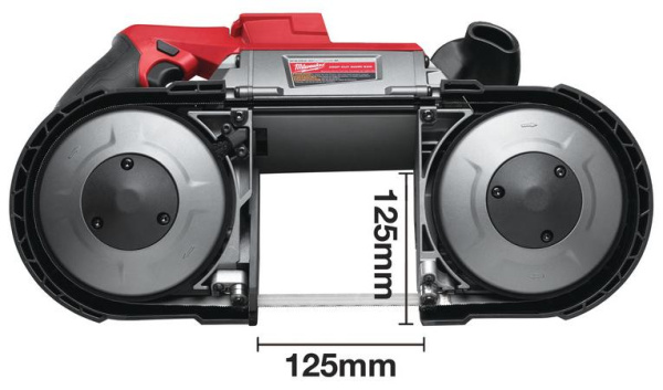 Акк. ленточная пила Milwaukee M18 CBS125-0 FUEL