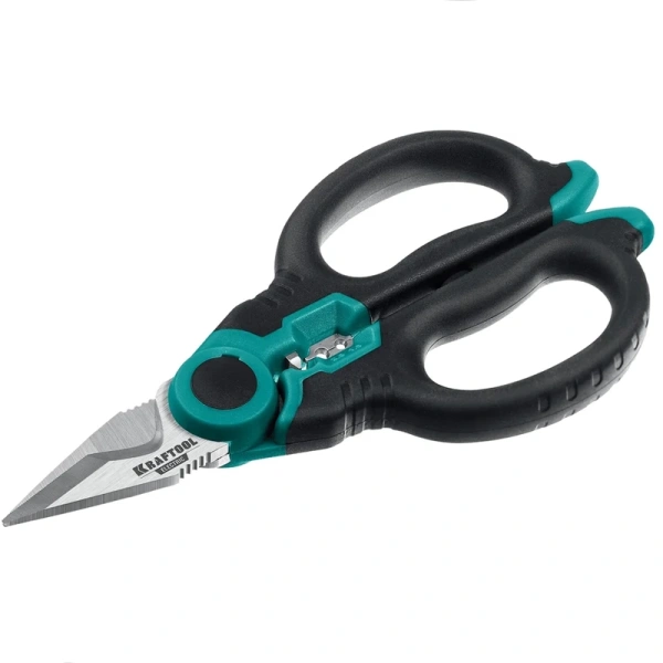 Ножницы электрика KRAFTOOL Electric  4-в-1 160 мм с чехлом  23356 в Москве 