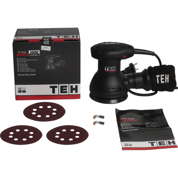 Эксцентриковая шлифовальная машина TEH TS12532  в Екатеринбурге