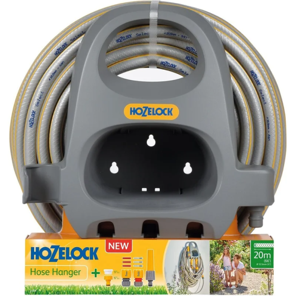 Держатель HoZelock для Шланга + шланг Select  20 м 2364 3600 в Москве