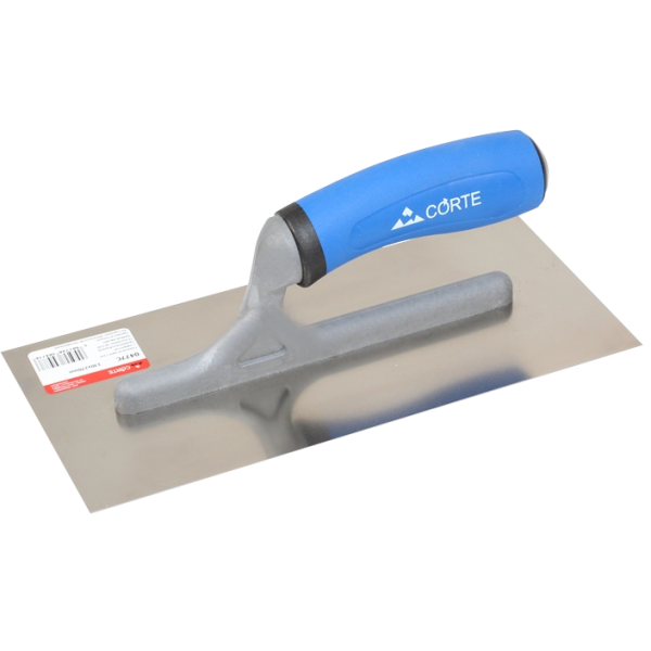 Гладилка из нержавеющей стали (левша/правша) "CORTE" 130х270мм. 2-хкомпонентная рукоять  0477C в Москве 