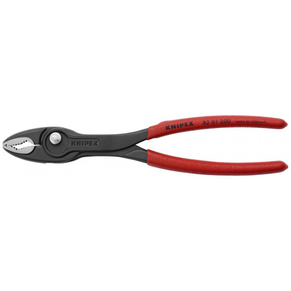 Клещи с прямым захватом KNIPEX TwinGrip 4-22мм.  KN-8201200
