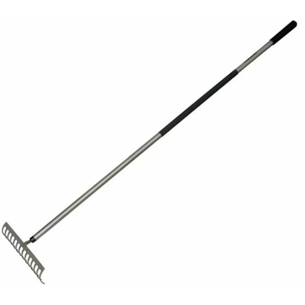 Грабли Fiskars для грунта мет. Ergonomic Soil 1077113 в Москве 