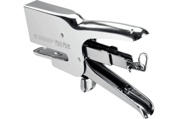 Степлер-плайер ЗУБР для листовых материалов тип скоб 24,26. 6-8мм.  31550 в Москве 