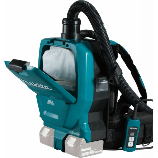 Аккумуляторный ранцевый пылесос MAKITA DVC265ZXU PT896 в Москве