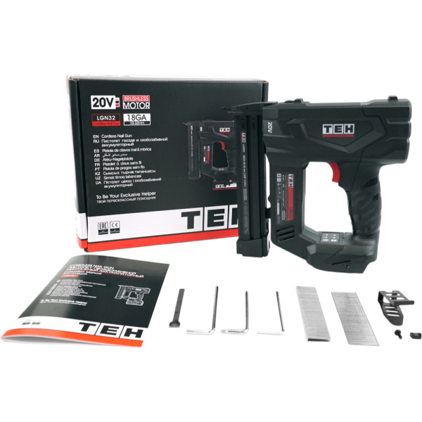 Пистолет гвозде и скобозабивной аккумуляторный  TEH LGN32 в Екатеринбурге
