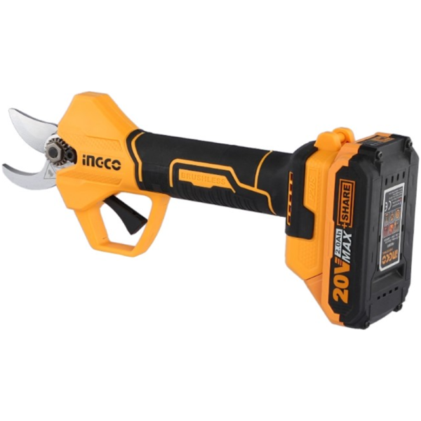 Аккумуляторный секатор INGCO CSSLI202581 в Москве