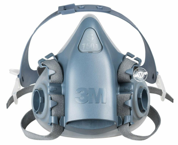 Респиратор (полумаска) размер маленький 3М 7501 в Москве