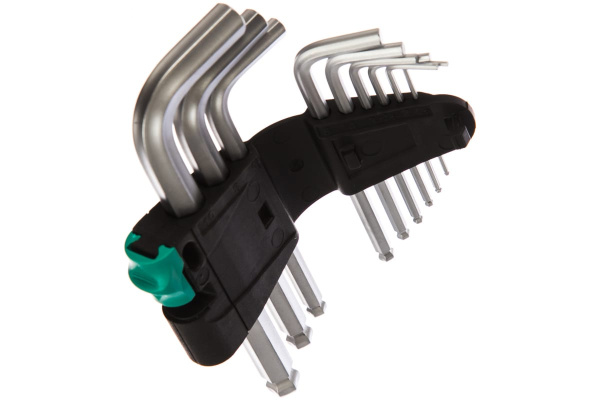 Набор коротких шестигранников Wera HEX, 9 предметов, WE-133163