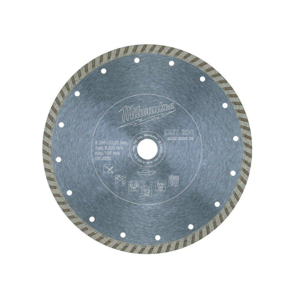 Алмазный диск Milwaukee DUT 230