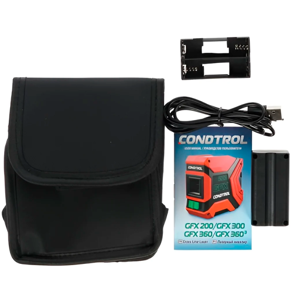 Нивелир лазерный CONDTROL GFX360-3 20/40 метров  1-2-222 в Москве