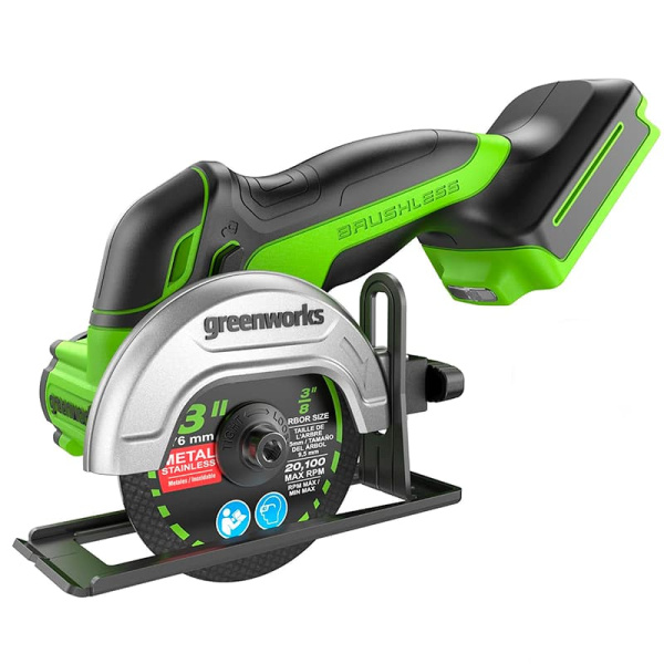 Углошлифовальная машина аккумуляторная Greenworks GD24UCS 3402007 в Екатеринбурге