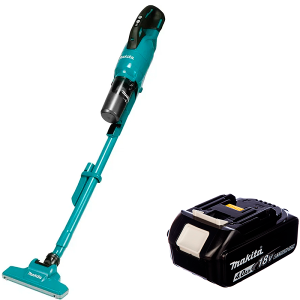 Пылесос аккумуляторный Makita DCL286FZ + Аккумулятор BL1840B  PT1559 в Екатеринбурге