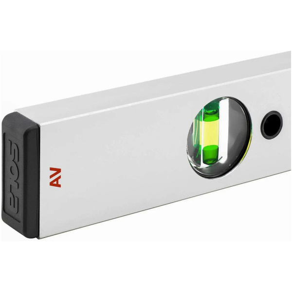 Уровень SOLA AV 80, L = 80 см, 2 глазка,  точн. 0,5мм/м 01111101 в Москве 