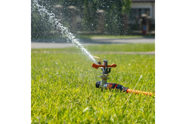 Разбрызгиватель импульсный металлический DAEWOO Impulse Round Sprinkler Spike  DWS 1120 в Москве