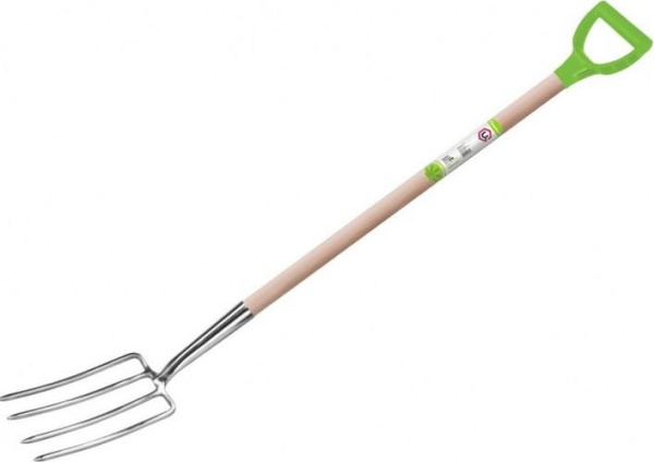 Вилы садовые "ЦИ" ПРЕМЬЕР с черенком  1401-Ч в Москве 
