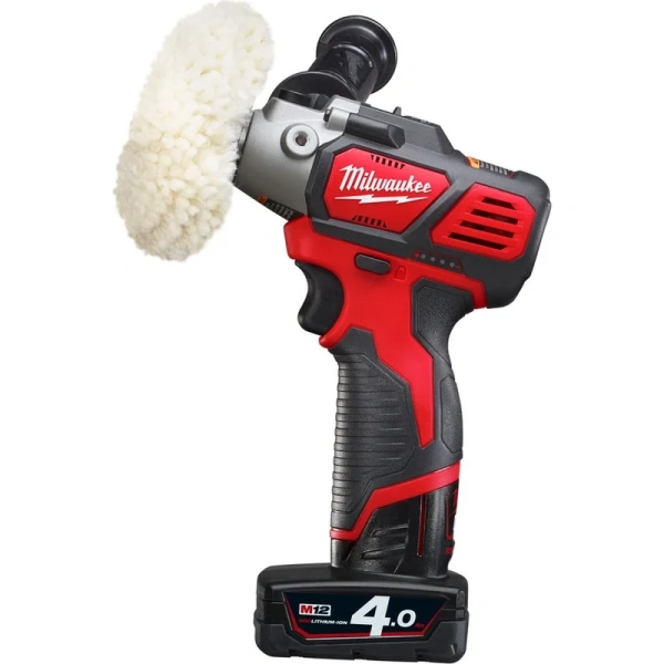 Аккумуляторная полировальная машина Milwaukee M12 BPS-421X (Li-Ion4Ач/2Ач)