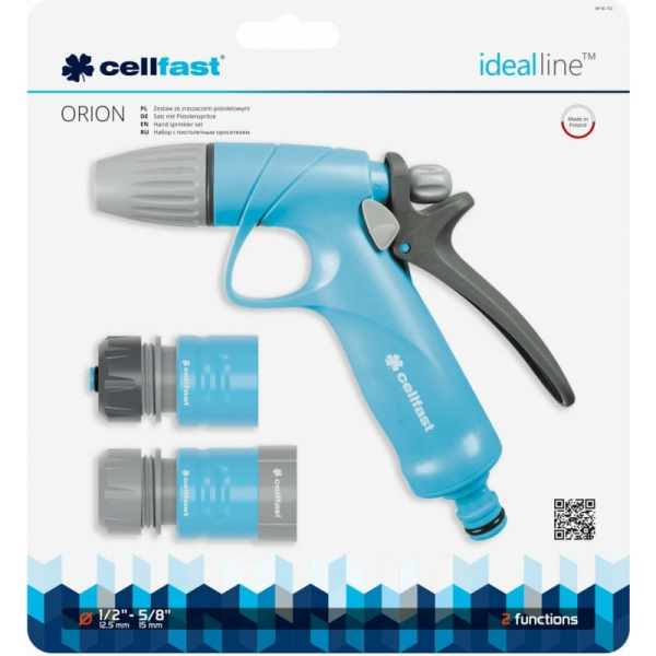 Комплект с пистолетным оросителем Cellfast IDEAL 1/2"-5/8'' 50-715 в Москве