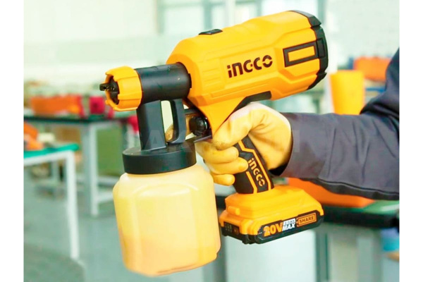 Аккумуляторный краскопульт INGCO CSGLI20402 в Екатеринбурге