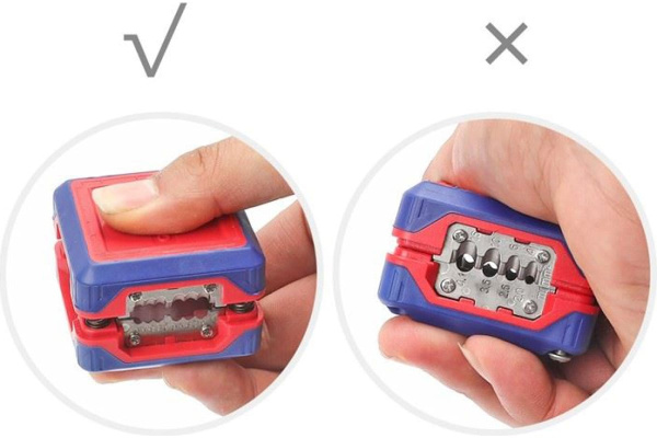 Инструмент для снятия изоляции WORKPRO 0,2-2,5; 3x1,5; 3x2,5; 4-16мм/кв  RG59, RG6  WP291010 в Москве 