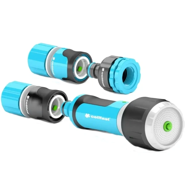 Комплект с оросителем прямым многофункциональным CELLFAST ERGO 3/4 53-515  в Москве