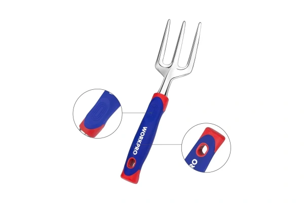 Вилка алюминиевая для прополки WORKPRO 317мм WP331007  в Москве 