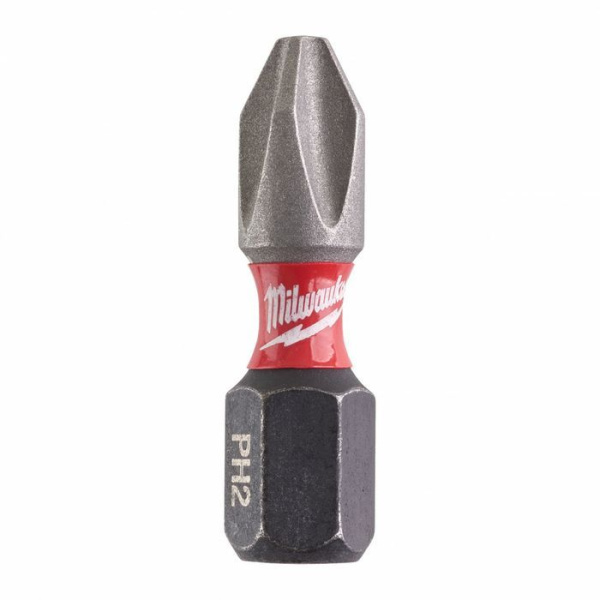 Насадка Milwaukee SHOCKWAVE PH2 25мм (2шт)