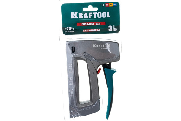 Степлер механический Kraftool тип 53, 13 алюминиевый корпус  3193 в Москве 