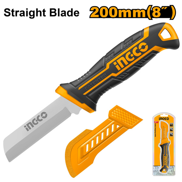 Нож монтажника 200 мм INGCO HPK82101