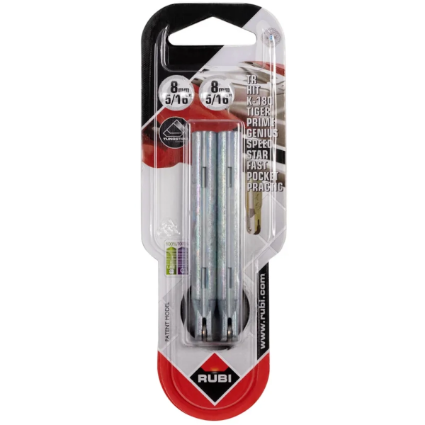 Ролик для плиткореза RUBI SILVER 8 мм 2 шт. 01955 в Москве