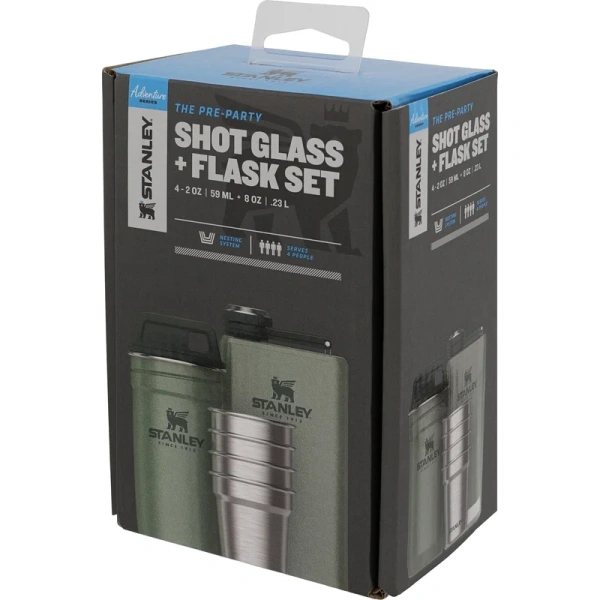 Набор стопок STANLEY Adventure + фляга 0.23L  10-01883-058 в Екатеринбурге 