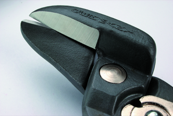 Ножницы по металлу NWS "Универсал" левая реж.кромка, корот. прям. и фиг. резка 250 мм  066L-15-250 в Москве 