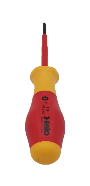 Отвертка диэлектрическая крестовая Felo PZ0х60 91500190 в Москве 