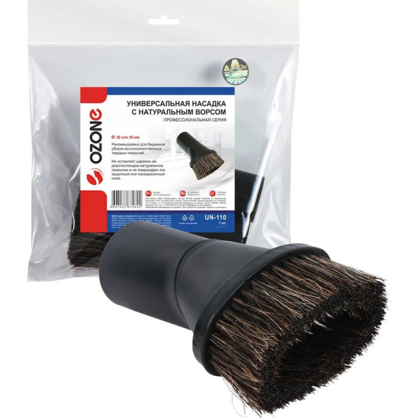 Насадка OZONE универсальная для проф. пылесоса с длинным натуральным ворсом1 шт. UN-110 в Москве