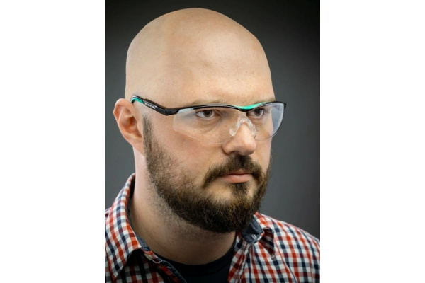 Очки защитные Kraftool BASIC монолинза, незапотевающие, прозрачные  110317 в Москве