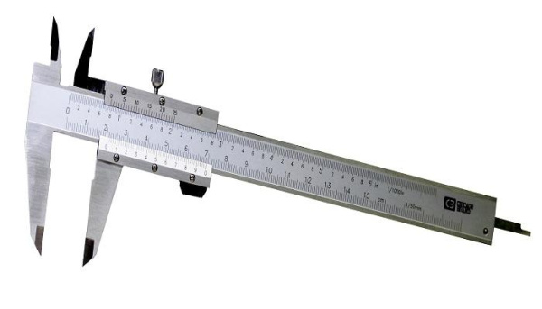 Штангенциркуль Kinex 300мм шаг 0,02мм, винтовой фиксатор 6003