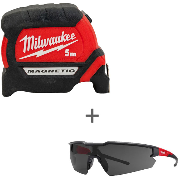 Рулетка магнит. GEN III 5м 4932464599+Очки ENHANCED затемненные 4932478764