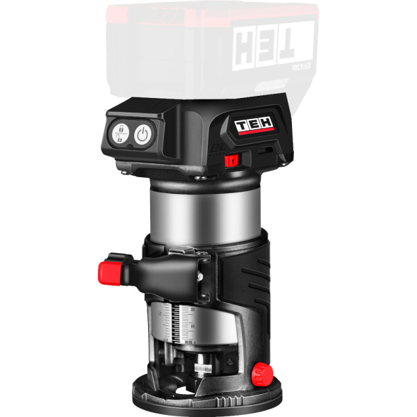 Фрезер кромочный аккумуляторный TEH  LT607