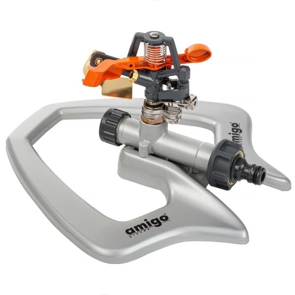 Дождеватель AMIGO импульсный на металлической основе 79663 в Москве