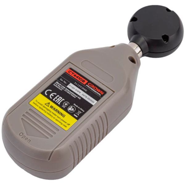 Измеритель Люксметр освещенности CROWN CT44108 в Москве